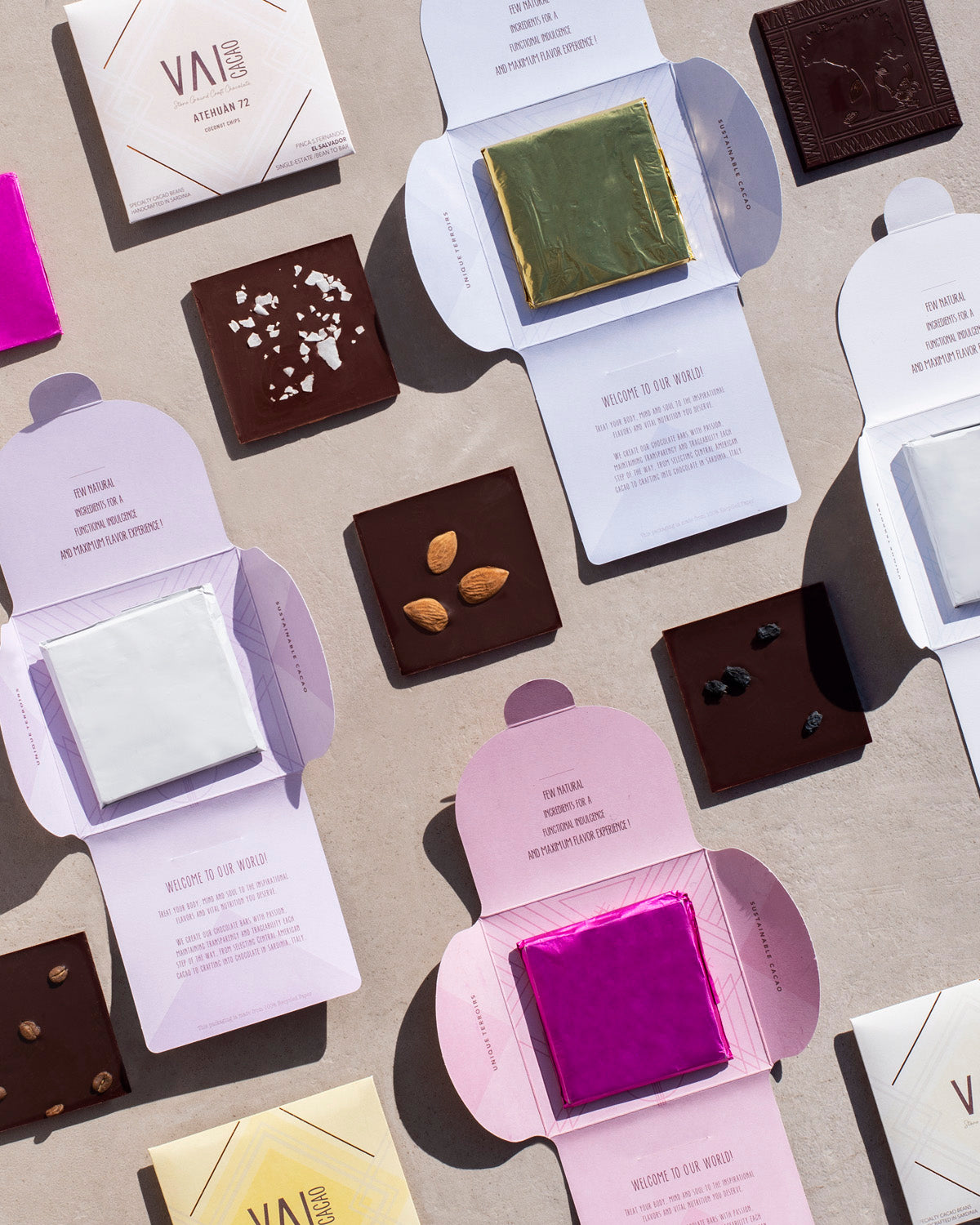 Cioccolato 80% · Lenca, El Salvador + Fleur de Sel raccolto in Sardegna